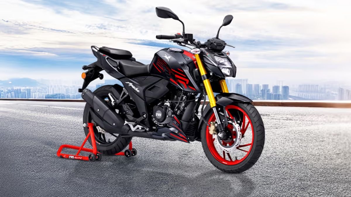 2025 TVS Apache RTR 200 4V Launched with USD Forks – What’s New This Time?