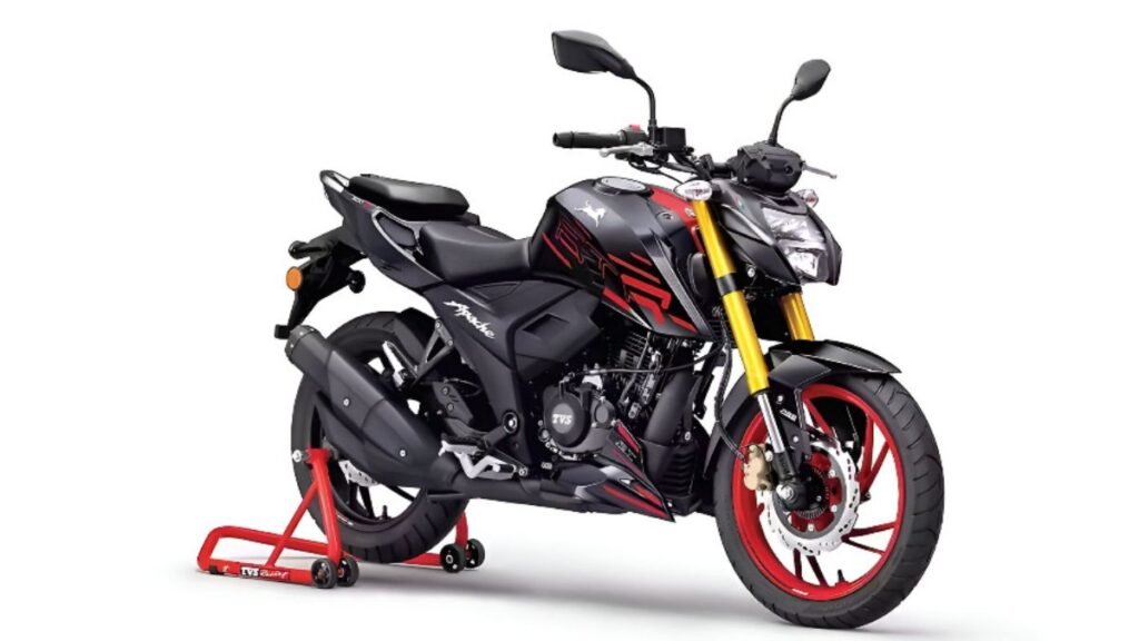 2025 TVS Apache RTR 200 4V Launched with USD Forks – What’s New This Time?