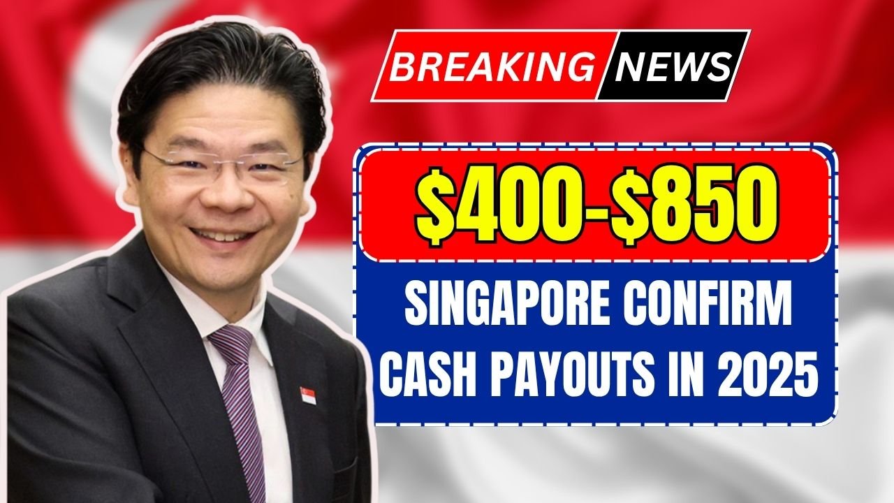 Singapore Confirms $400–$850 Cash Payouts in 2025: Eligibility And Payment Details